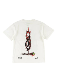 x Slipknot Spit It Out Boxy Garment-Dyed white Rueckenansicht