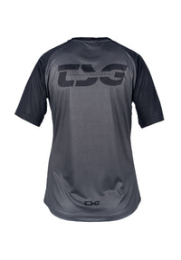 Waft Jersey Woman black-coal Rueckenansicht