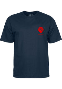 Tucking Skeleton navy Rueckenansicht