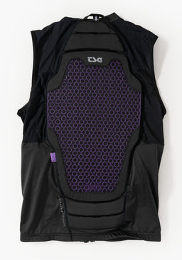 Back Protector Vest Fly R black Vorderansicht