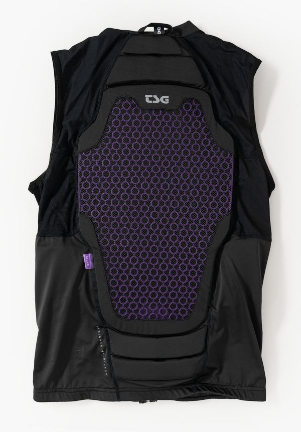 Back Protector Vest Fly R black Vorderansicht