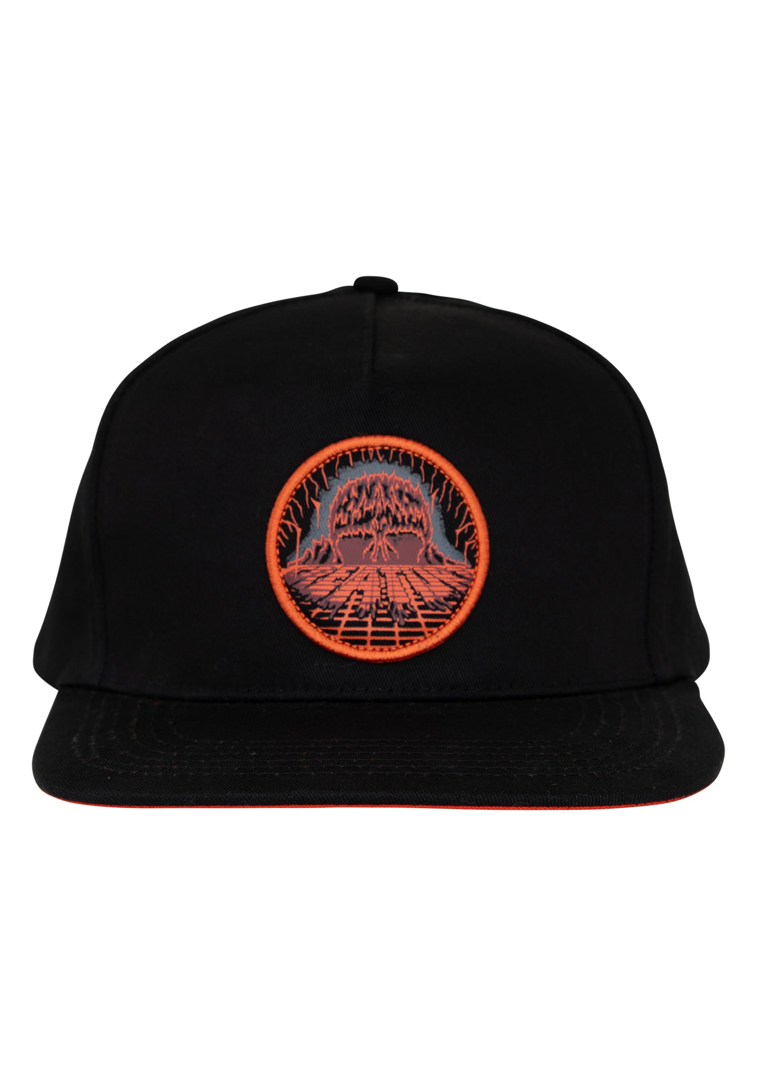 Lost At Sea 5-Panel Structured Snapback black Vorderansicht