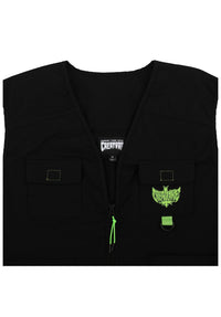 Gravette Cut and Tie Utility black Closeup2