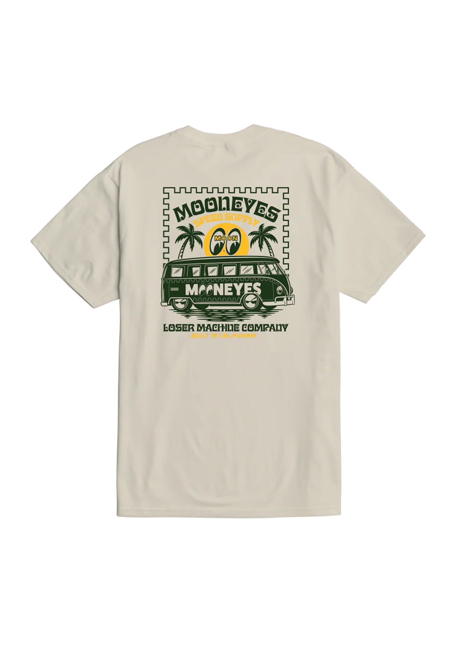 x Mooneyes Slow N' Steady cream Vorderansicht