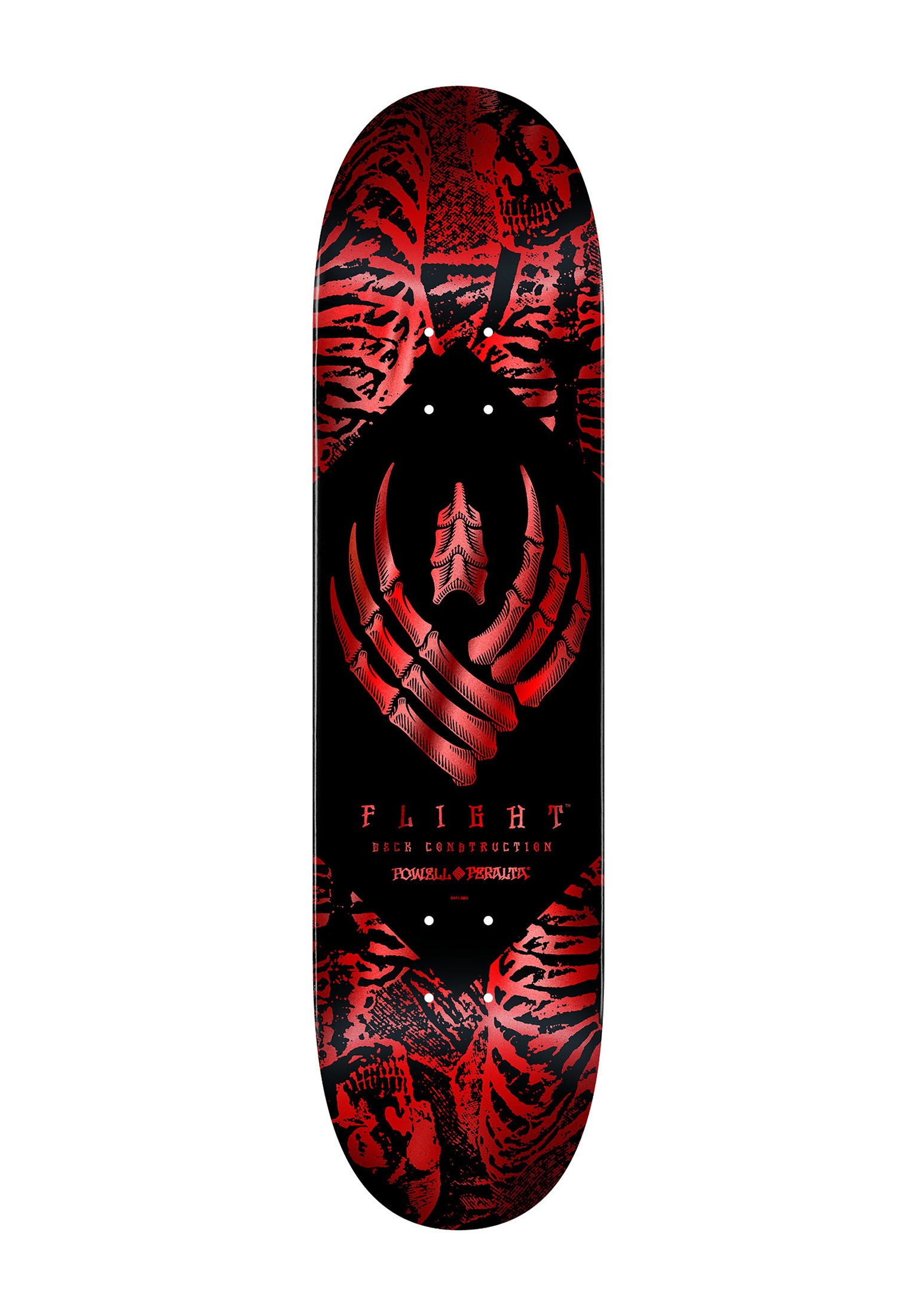 Flight Pro Shape 243W K26 Skeleton red-foil Vorderansicht