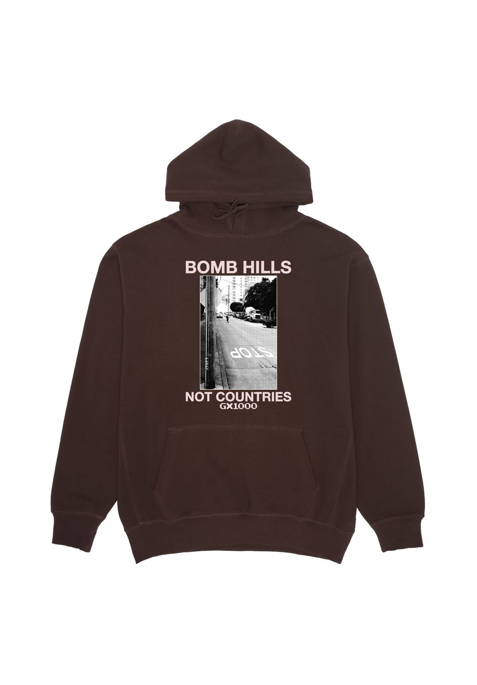 Bomb Hills Not Countries brown Vorderansicht
