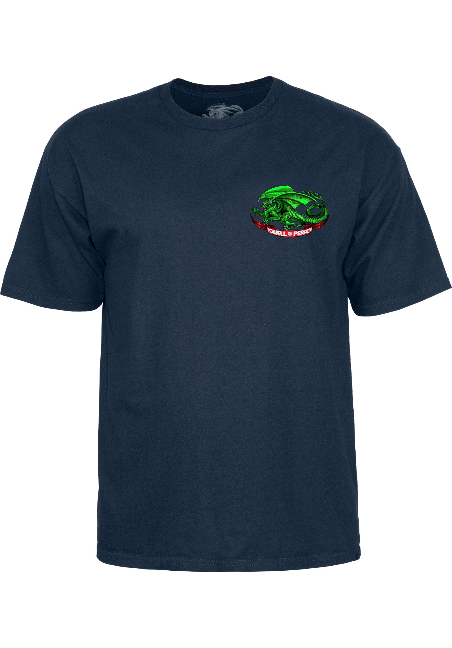 Oval Dragon Kids navy Rueckenansicht