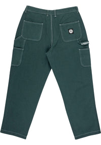 Brace Double-Knee Canvas Carpenter Pant spruce Rueckenansicht