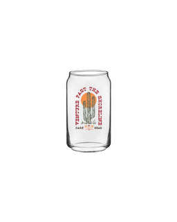 Saguaro Glass Beer Can clear Vorderansicht