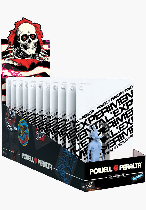 Powell-Peralta ReAction Figure Wave 1A Experimenta lightblue Vorderansicht