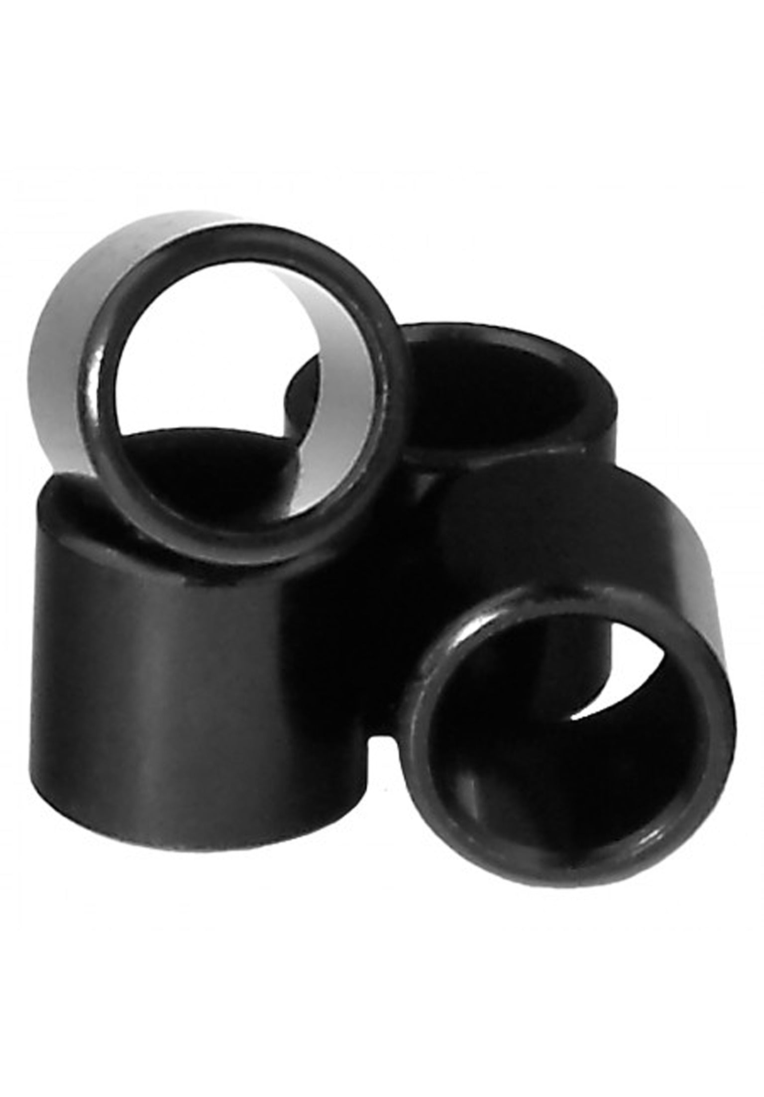 Spacer 100er 285 Rollerskates black Vorderansicht