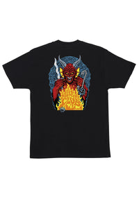 X Stranger Things Hellfire Pit black Vorderansicht