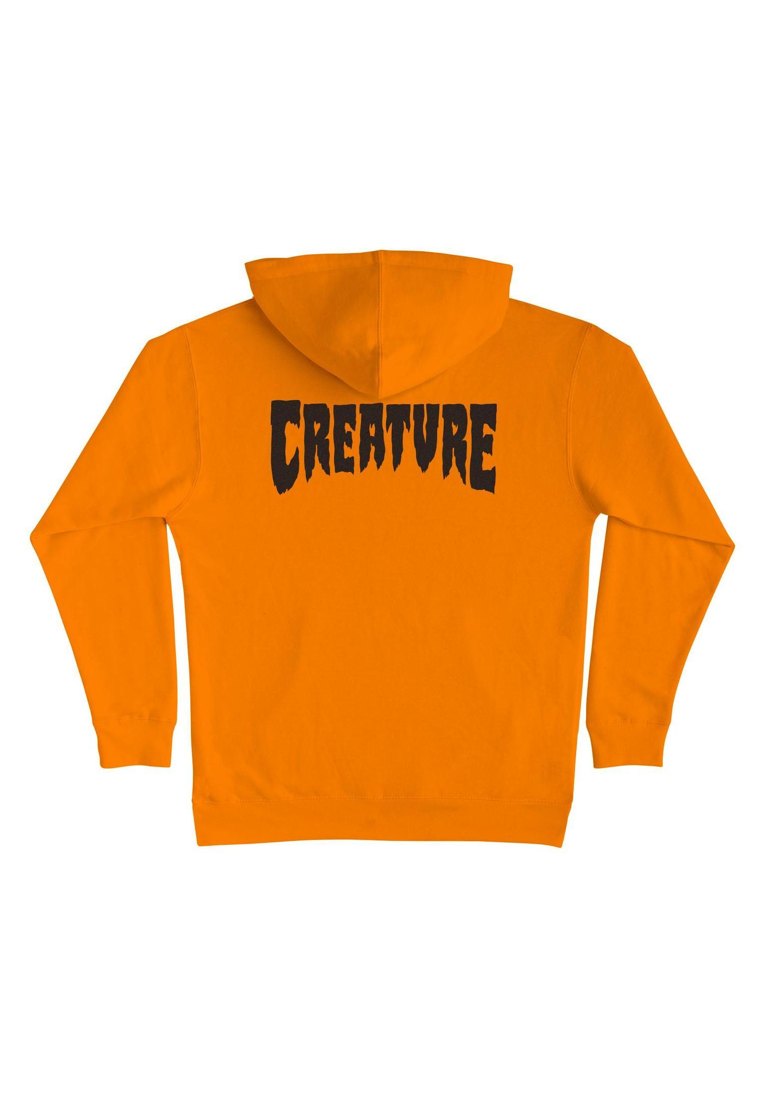 Mono Heavyweight safetyorange Rueckenansicht