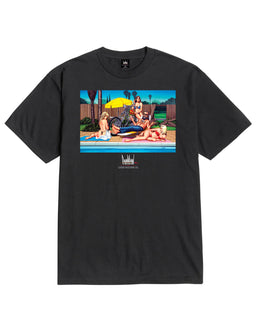 David Mann - Poolside black Vorderansicht