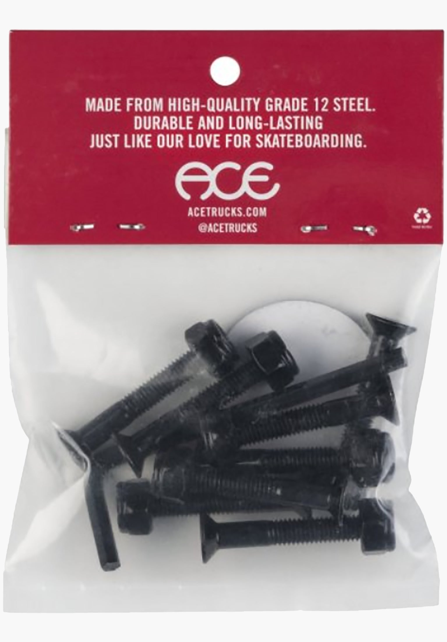 Bolts Allen 1 1/4 black Rueckenansicht