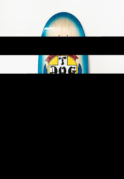 OG Bull Dog 70's Rider Full Dip natural-transparent fluorescent blue fade Vorderansicht