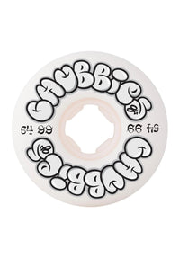 Throw Up Chubbies 99A white Vorderansicht