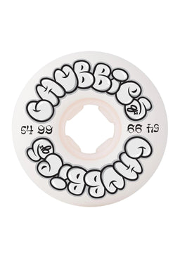 Throw Up Chubbies 99A white Vorderansicht