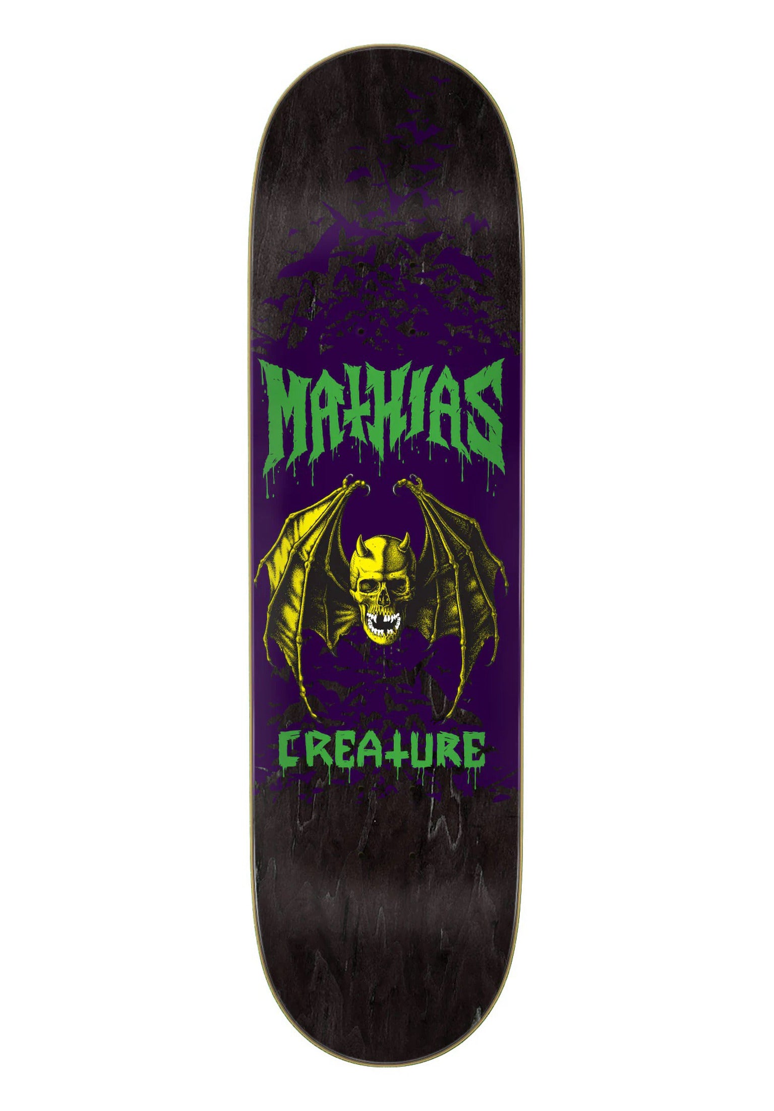 Torres Skull Bat Stumps Pro black Vorderansicht