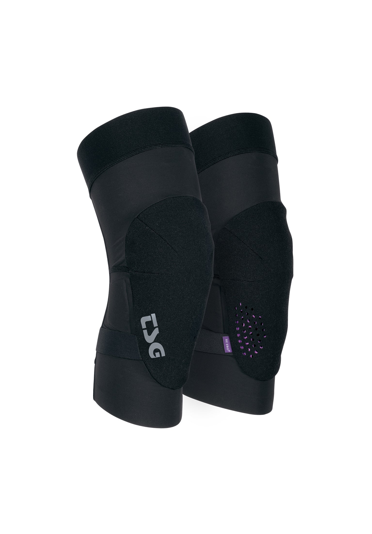 Knee-Sleeve Fly R black Vorderansicht