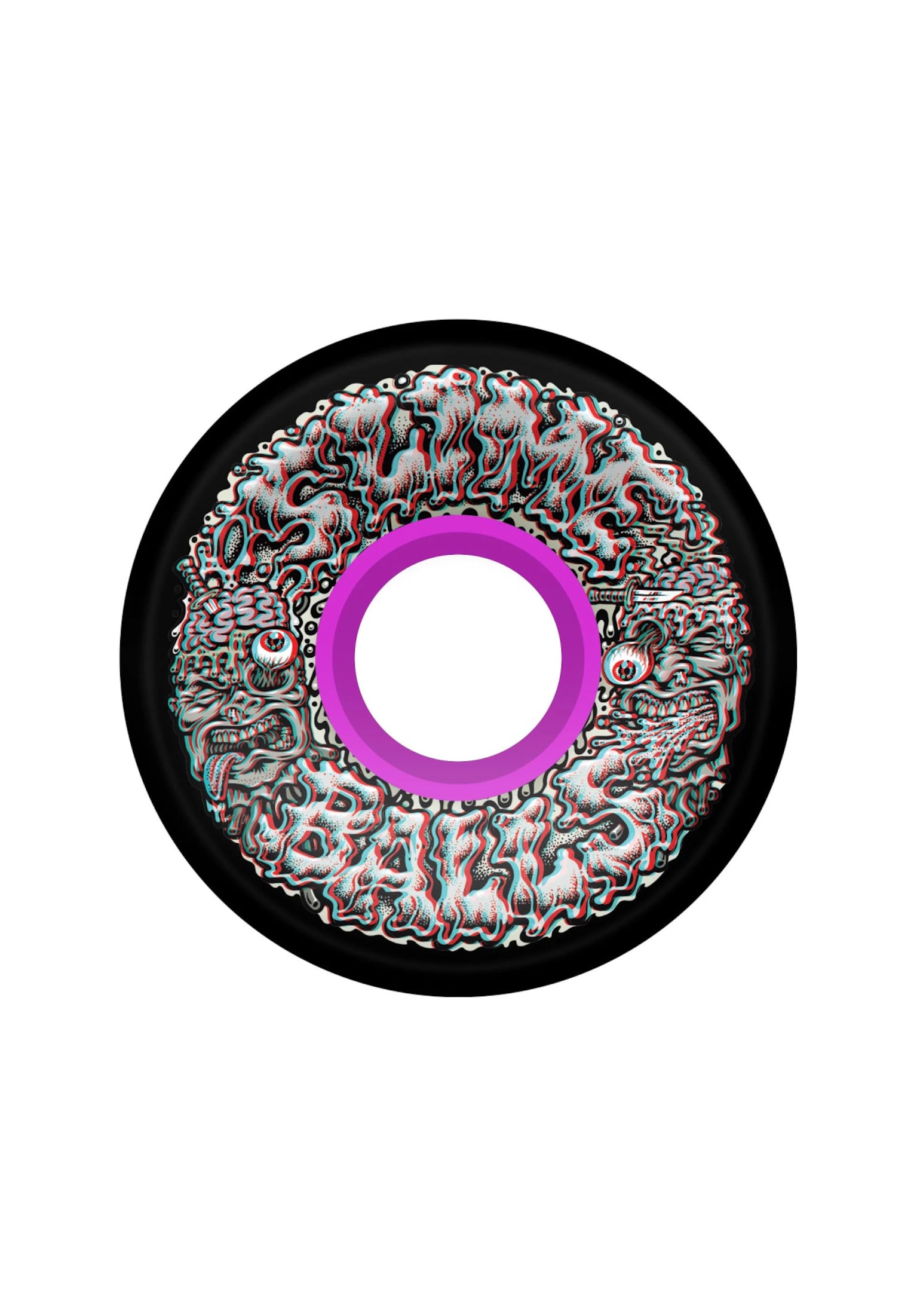 Brain Busters 3D OG Slime 78A black Vorderansicht