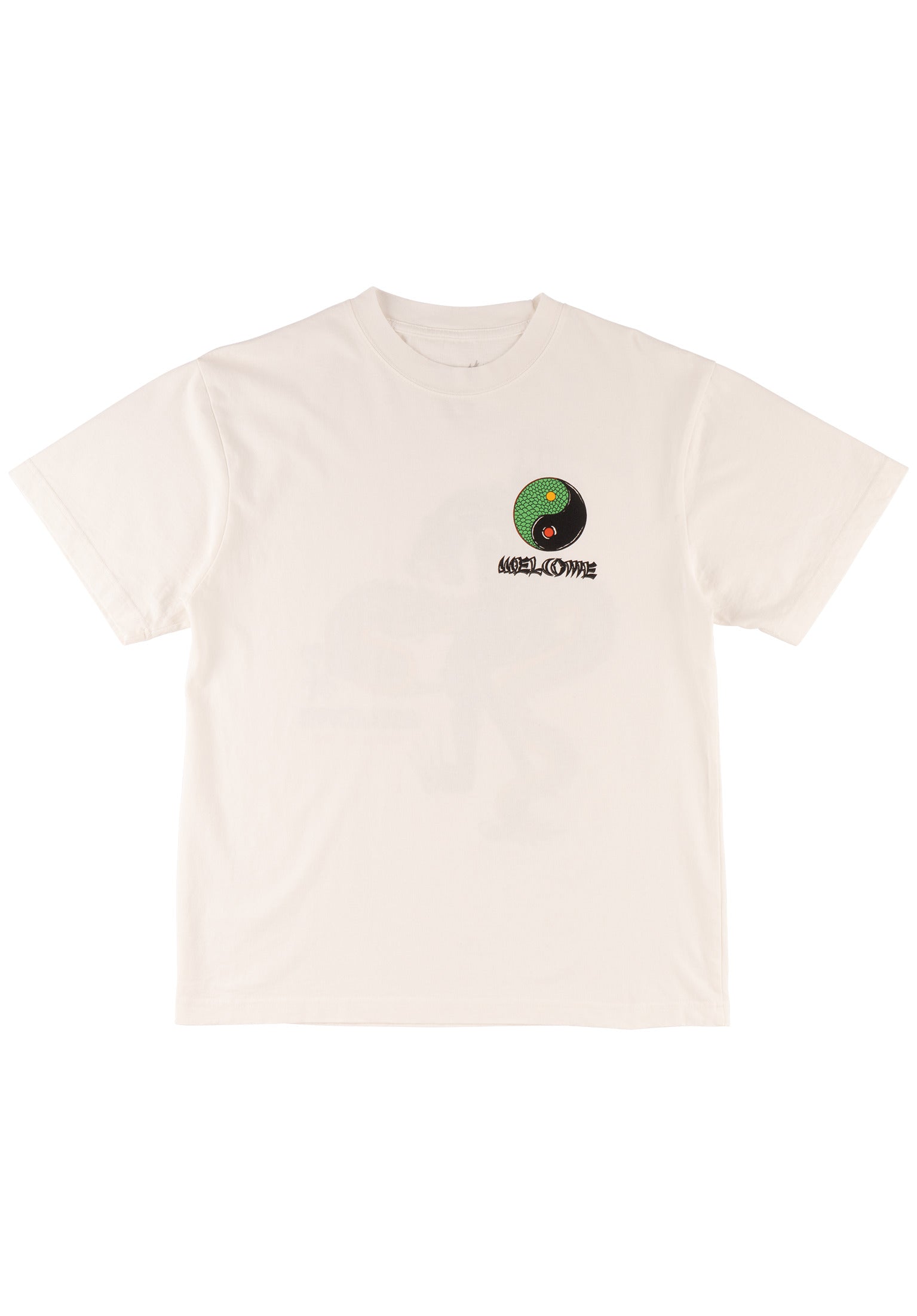 Opps Boxy Garment-Dyed white Vorderansicht