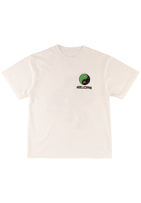 Opps Boxy Garment-Dyed white Vorderansicht