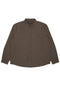 Long Sleeve Button Down brown-stripe Vorderansicht
