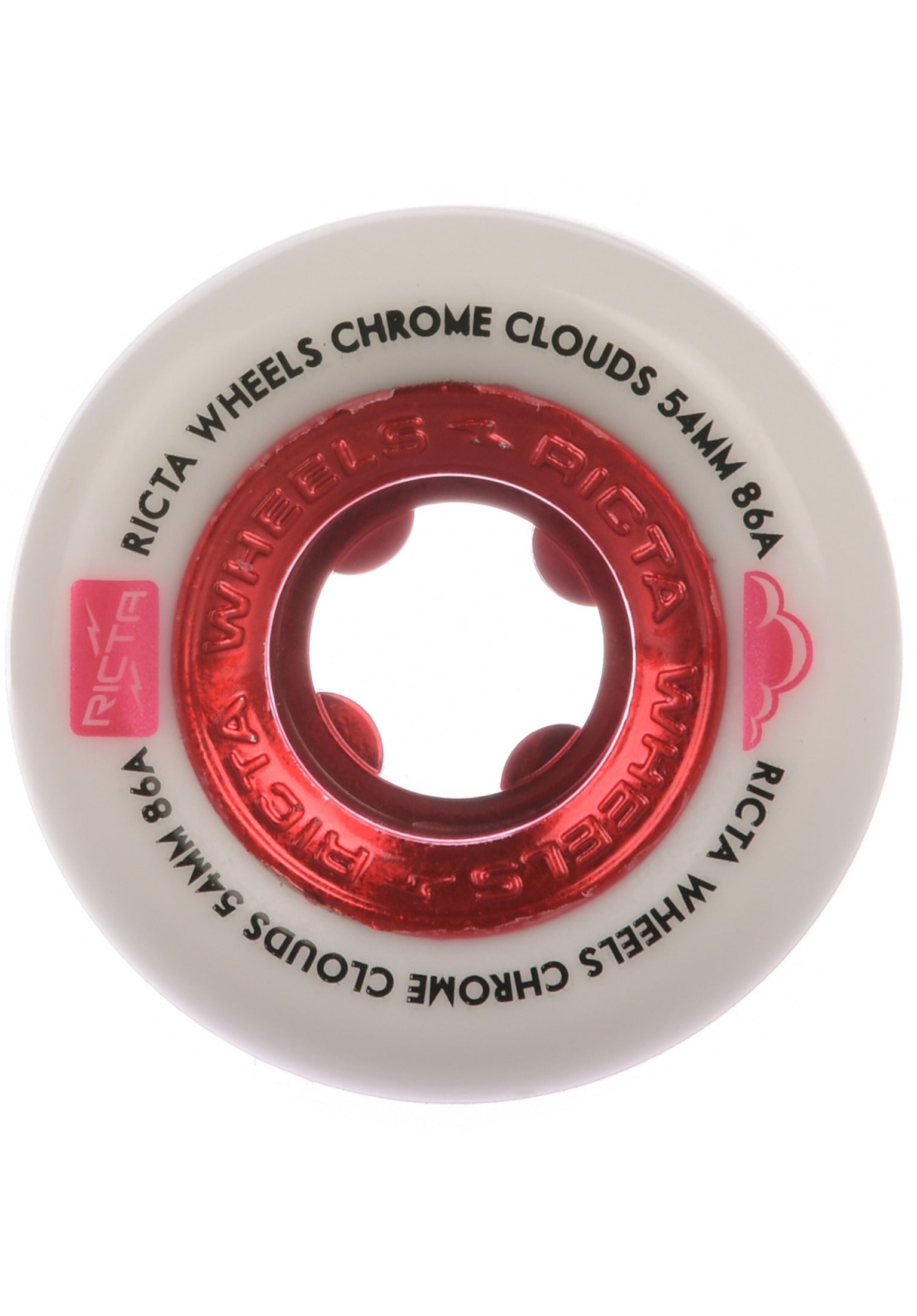 Chrome Clouds 86a white Vorderansicht