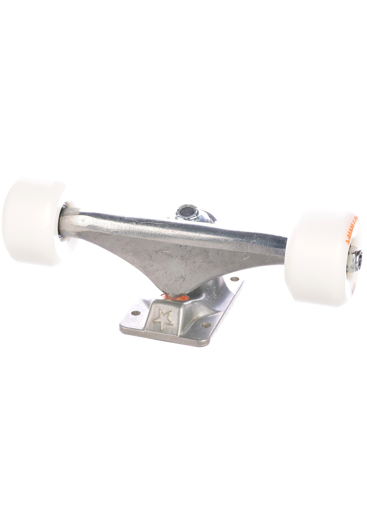 8.0 white A-Cut Wheels 101A Set of 2 raw Rueckenansicht