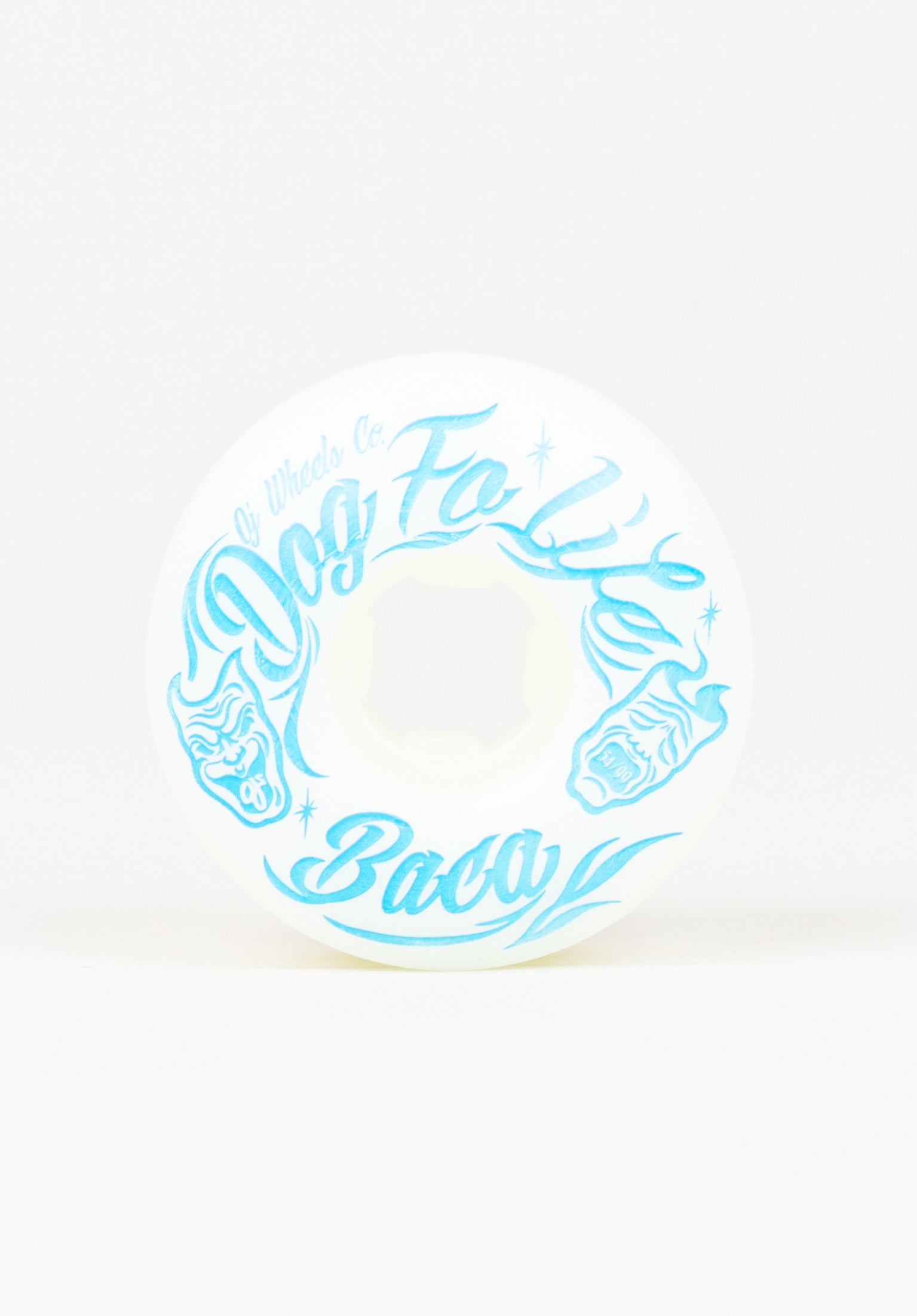 Sammy Baca Dog Fo Life Original EZ EDGE 99A white Rueckenansicht