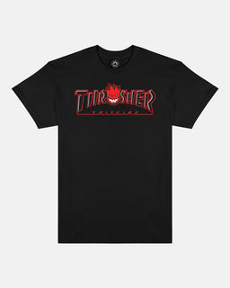 x Spitfire - Big Head Outline black Vorderansicht