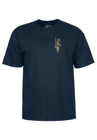 Dan Corrigan Chess Skulls navy Rueckenansicht