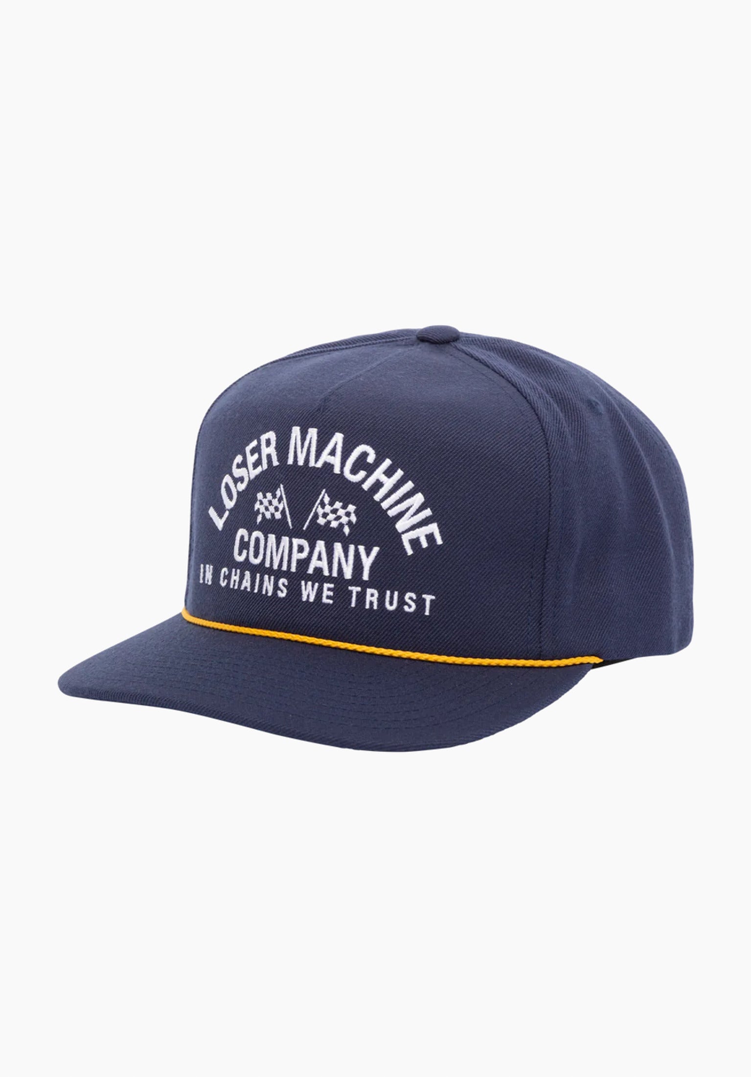 Raceway Redux 5-Panel Snapback Unstructured navy Vorderansicht