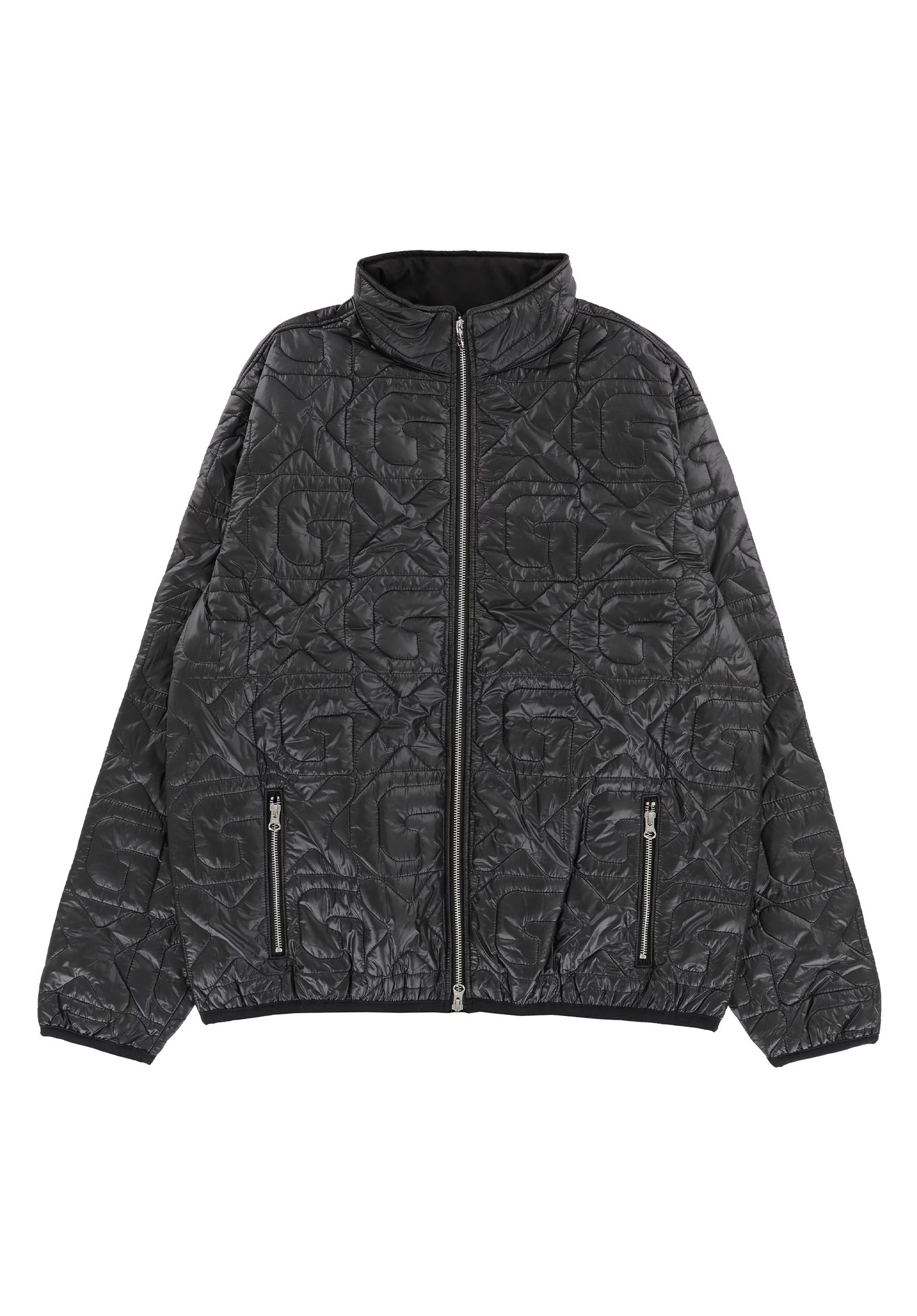 Puffer black Vorderansicht