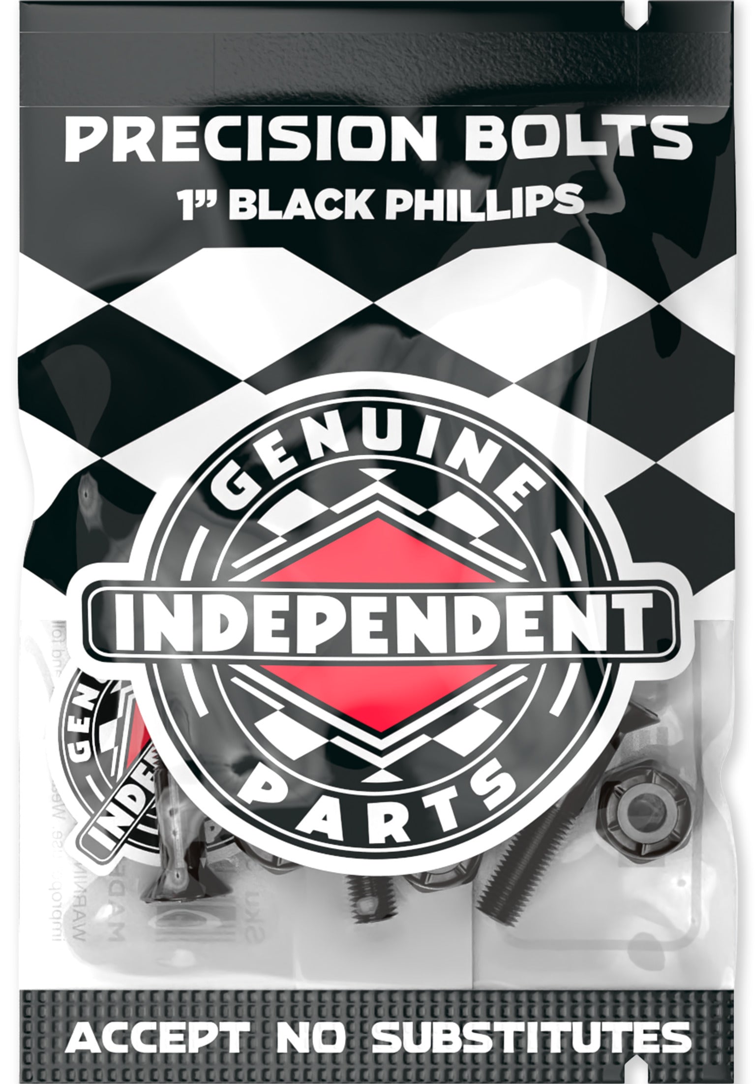 1-1/2 Kreuz black Vorderansicht
