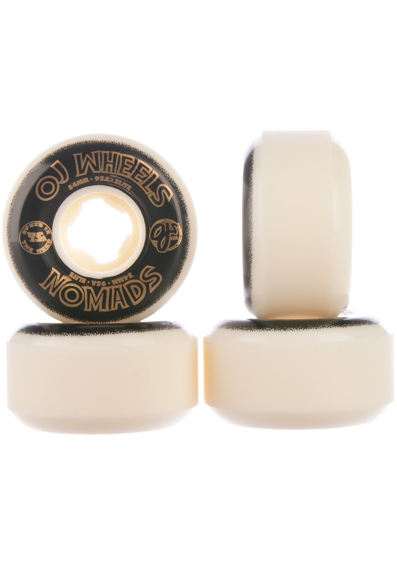 Elite Nomads 95a OJ white-black-gold Rueckenansicht