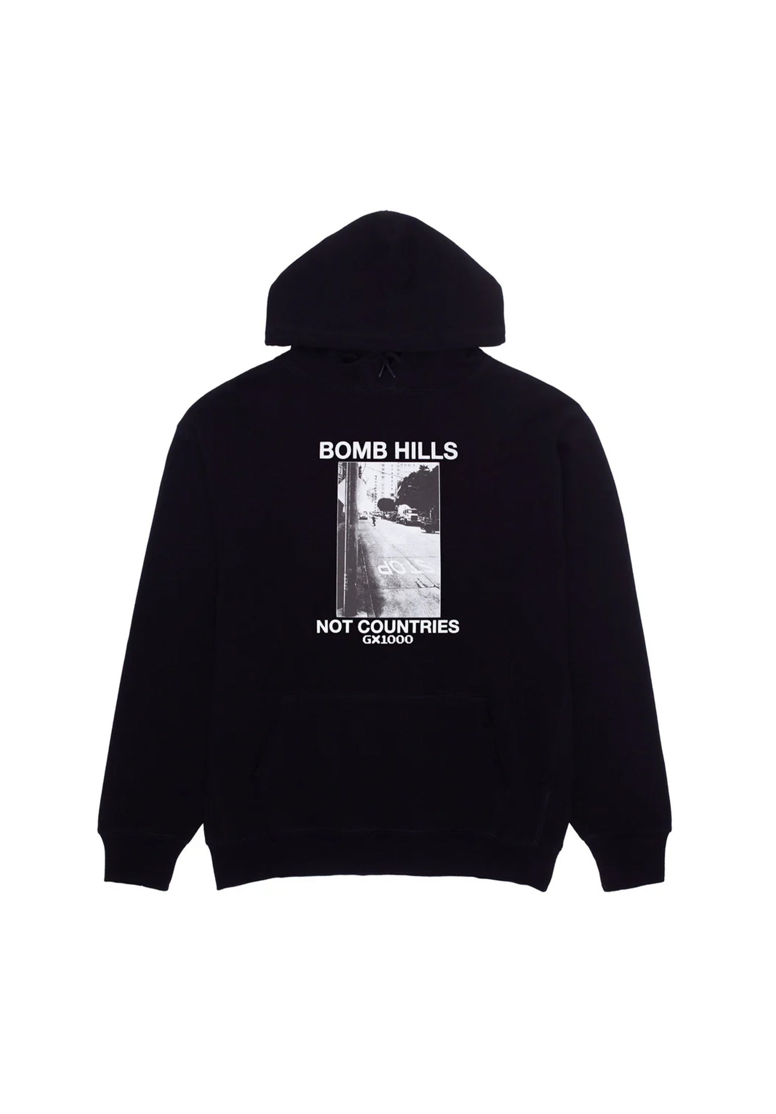 Bomb Hills Not Countries black Vorderansicht