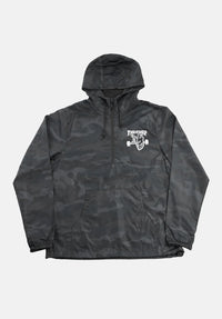 x Spitfire - Thrash & Burn Anorak black-camo Vorderansicht