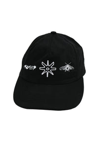 Kaoss 5-Panel Unstructered black Vorderansicht