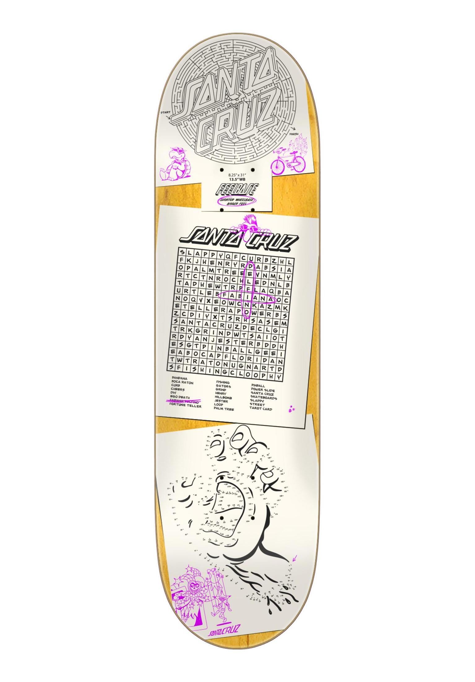 Delfino Scribble FeelBase multicolored Rueckenansicht
