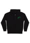 Logo Outline Drip Heavyweight black Vorderansicht
