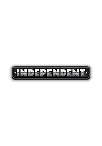 Chrome Bar Vinyl Sticker clear Vorderansicht