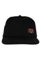 Built To Grind 5-Panel Snapback Unstructured black Vorderansicht