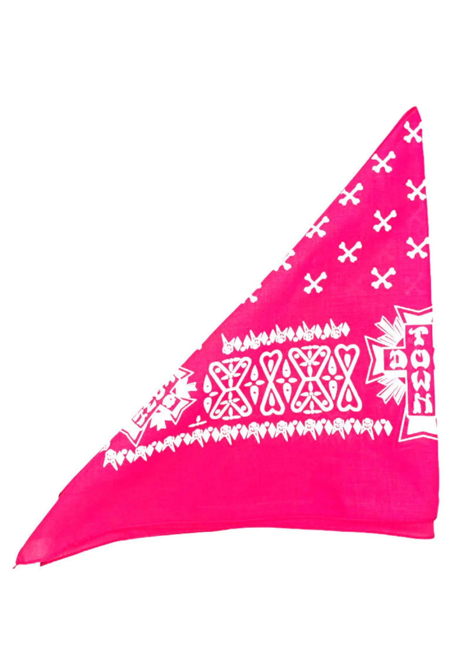 Bandana hot-pink Vorderansicht