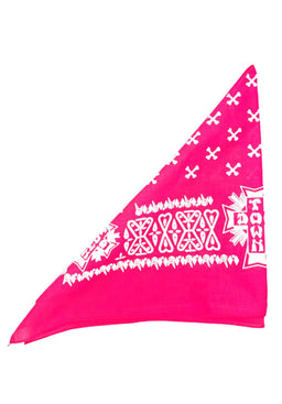 Bandana hot-pink Vorderansicht