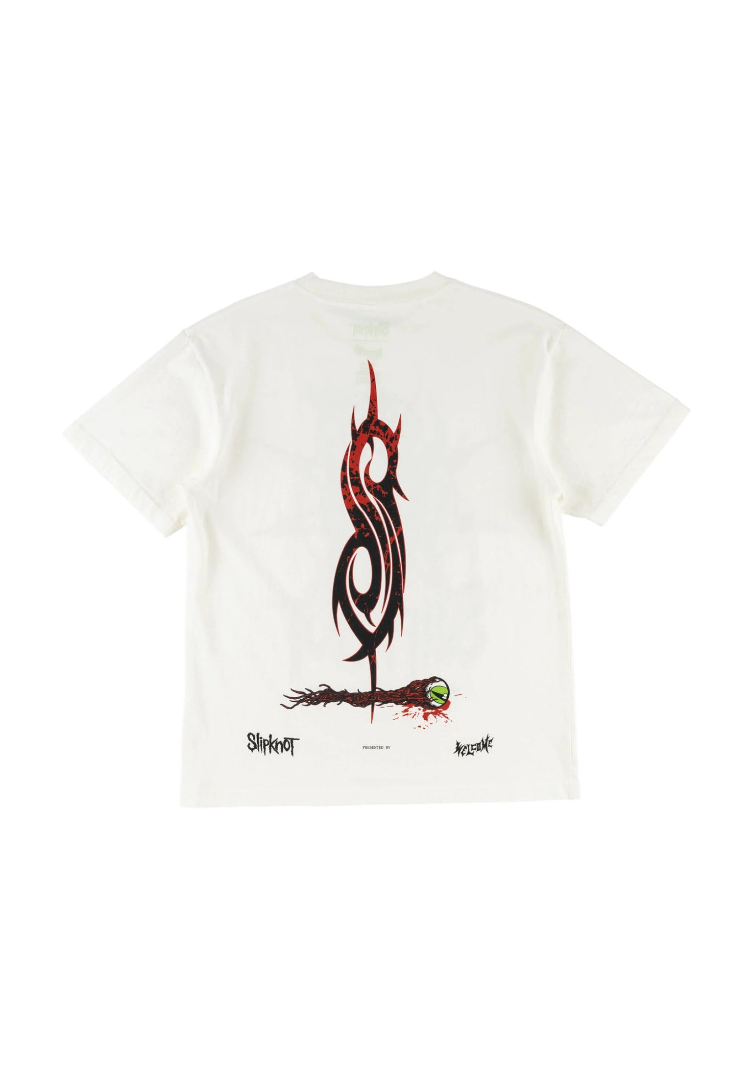 x Slipknot Spit It Out Boxy Garment-Dyed white Rueckenansicht