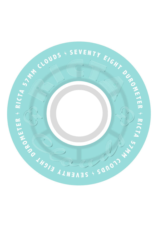 Clouds 78A transparent-aqua Vorderansicht