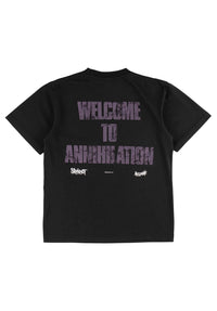 x Slipknot Annihilation Boxy Garment-Dyed black Rueckenansicht