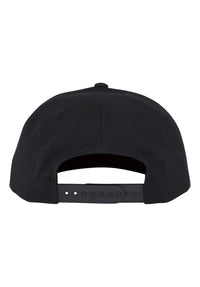 Span Embroidered 6-Panel Structured Snapback black-darkred Rueckenansicht